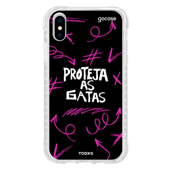 Capinha para celular  Todxs - Proteja as Gatas - Grafismos