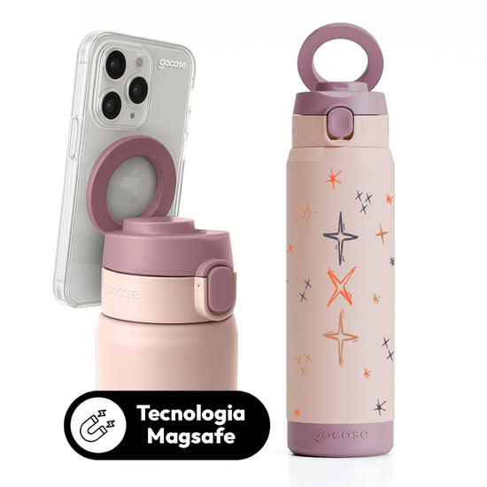 Garrafa Térmica Magsafe + Ebook -   K-pop - Tomorrow