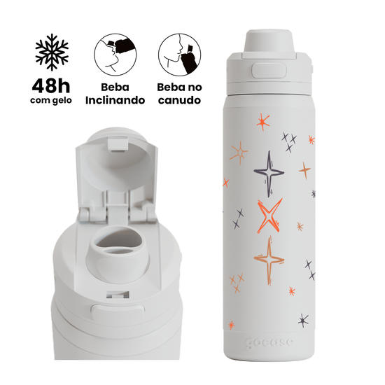 Garrafa Térmica Flip Pro - K-pop - Tomorrow