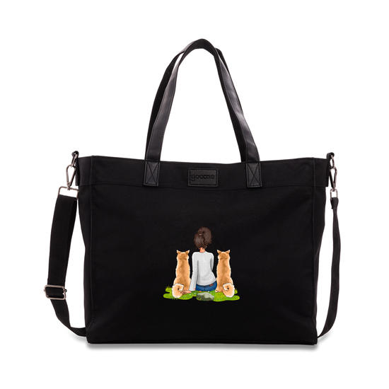 Tote Daily - Garota Com 2 Pets