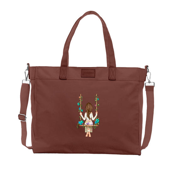  Tote Daily - Garota Floral.