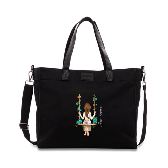 Tote Daily - Garota Floral