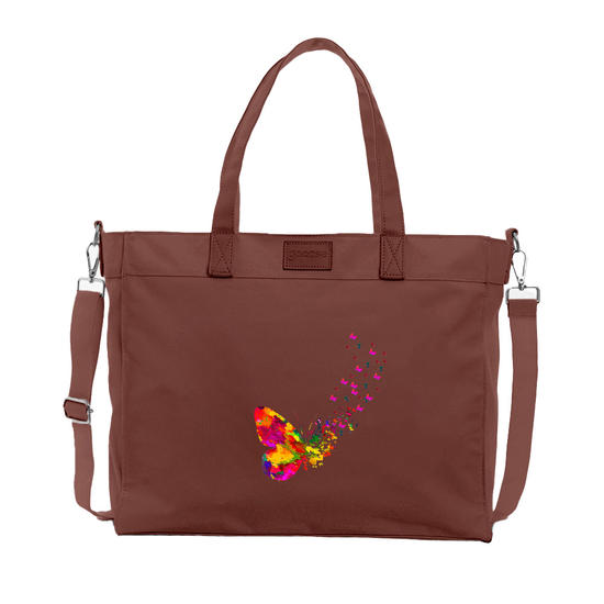  Tote Daily - Borboletas Flutuantes.