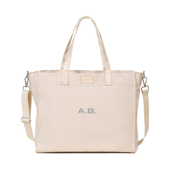 Tote Daily -  Minimal Wide Initials