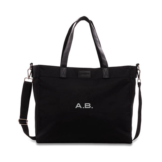 Tote Daily -  Minimal Wide Initials