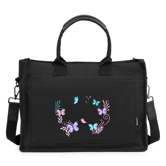  Tote Mini -  Borboletas com Aquarela