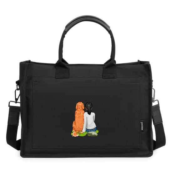  Tote Mini - Garota Com 2 Pets