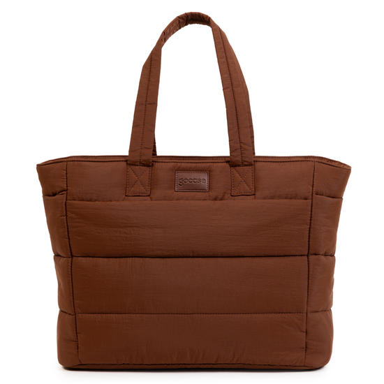 Tote Puffer Marrom