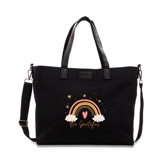 Tote Daily - Arco-Íris - Be Grateful