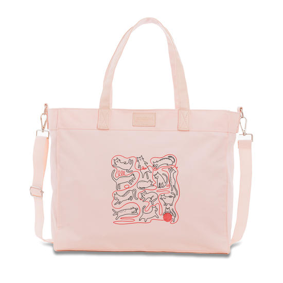 Tote Daily - Gatinhos - Novelo de Lã