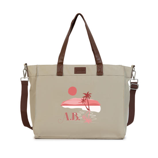 Tote Daily Rosa - Paisagem Boho