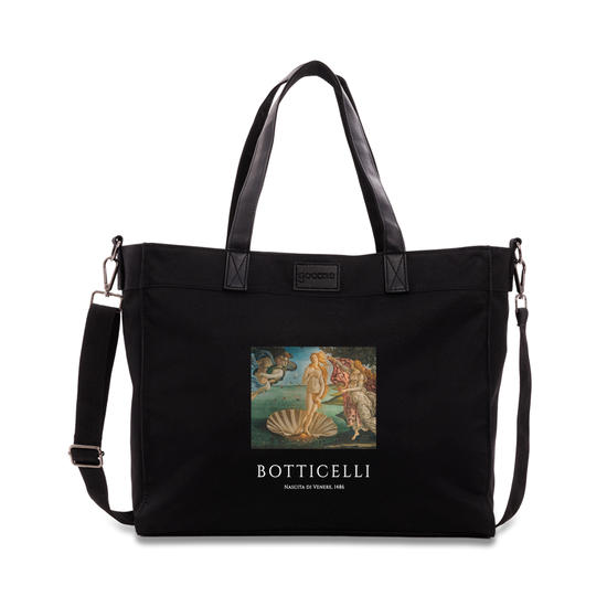 Tote Daily Preta - Botticelli - O Nascimento de Vênus