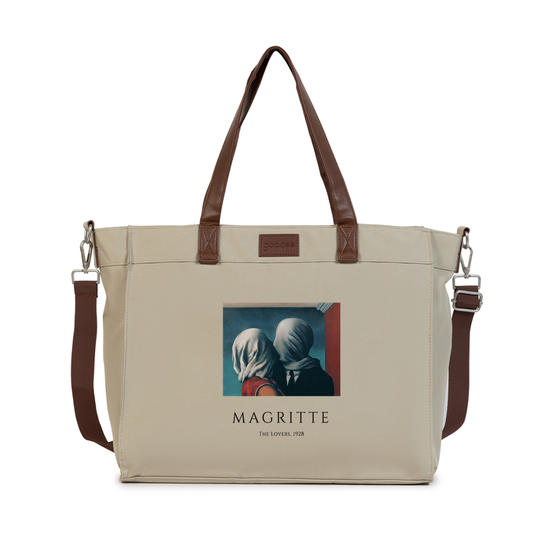 Tote Daily Rosa - Magritte - Os Amantes