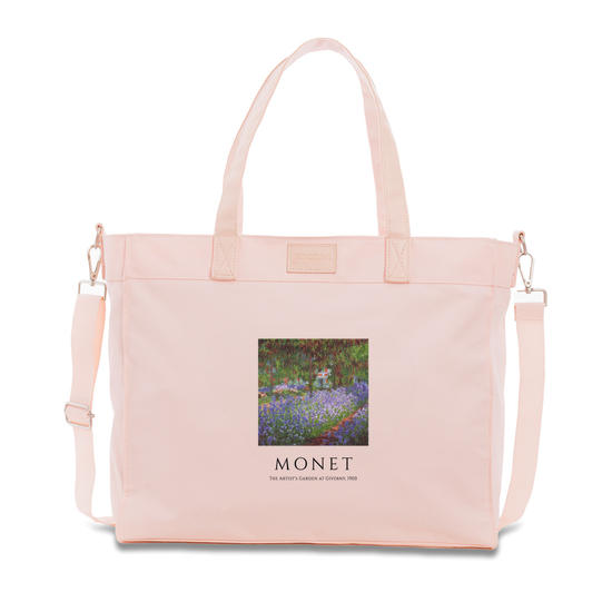 Tote Daily Rosa - Monet - Jardim em Giverny
