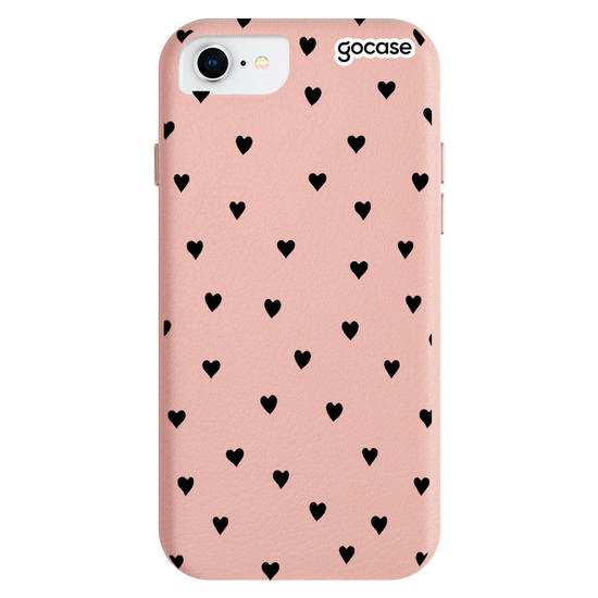 Capinha para celular Fascino - Black Hearts