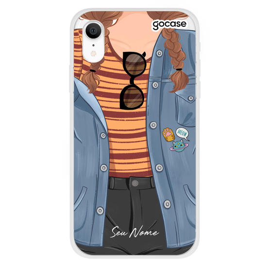 Capinha para celular Garota Estilosa