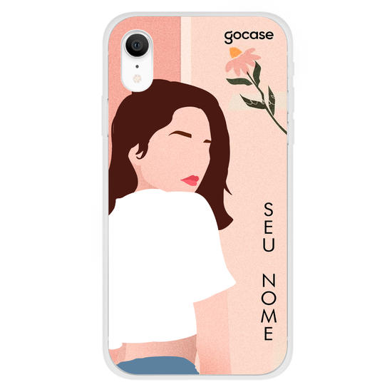 Capinha para celular Garota Fancy