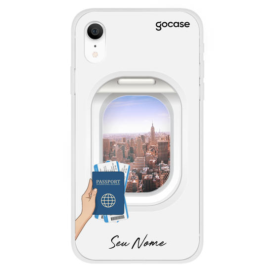 Capinha para celular Janela de Avião