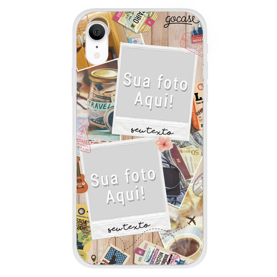 Capinha para celular Picture - Colagem de Viagem