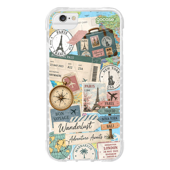 Capinha para celular  Travel Collage