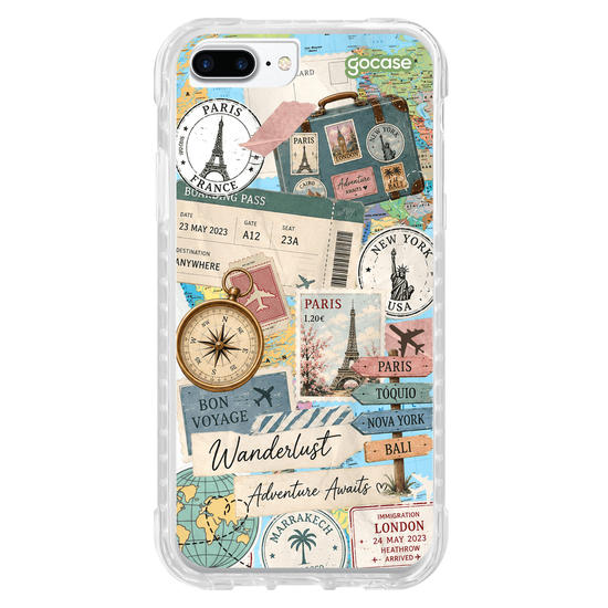 Capinha para celular  Travel Collage