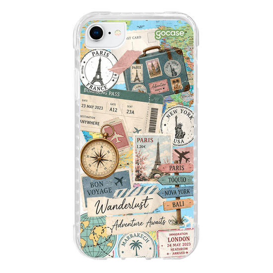 Capinha para celular  Travel Collage