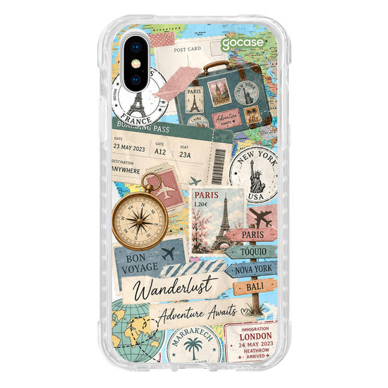 Capinha para celular  Travel Collage