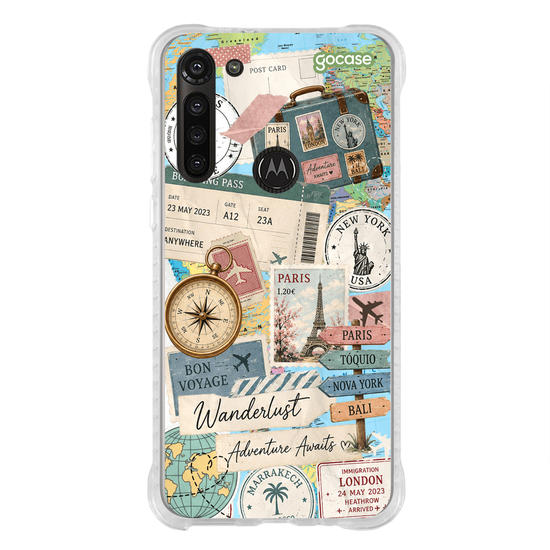 Capinha para celular  Travel Collage