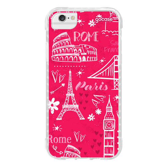 Capinha para celular Travel Sketch
