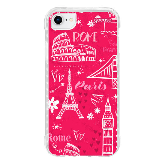 Capinha para celular Travel Sketch
