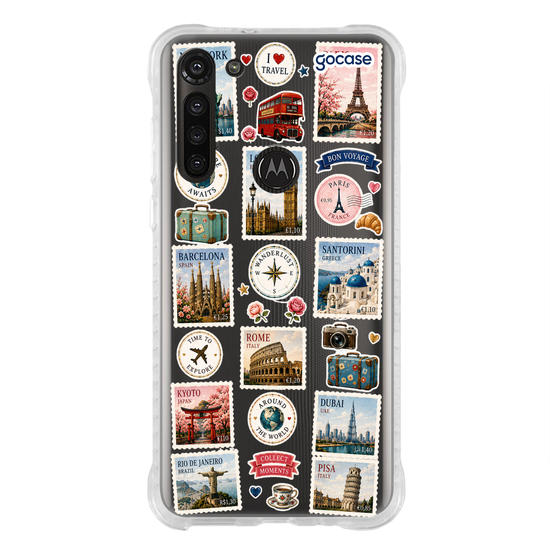 Capinha para celular  Travel Stamps