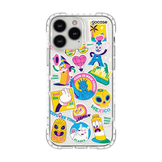Capinha para celular  Travel Stickers Cool