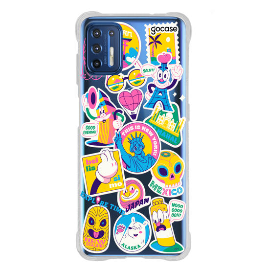 Capinha para celular  Travel Stickers Cool