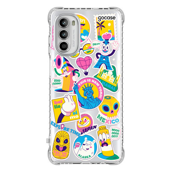Capinha para celular  Travel Stickers Cool