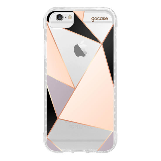 Capinha para celular Tricolor Linhas Fancy