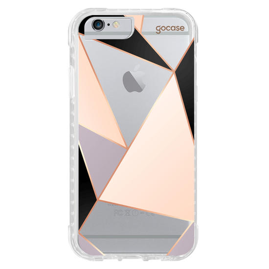 Capinha para celular Tricolor Linhas Fancy