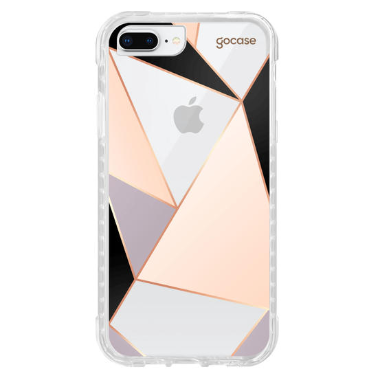 Capinha para celular Tricolor Linhas Fancy