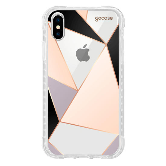 Capinha para celular Tricolor Linhas Fancy