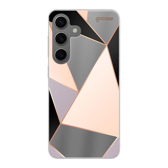 Tricolor Fancy Lines Phone Case