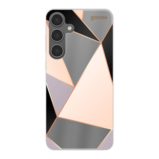 Tricolor Fancy Lines Phone Case