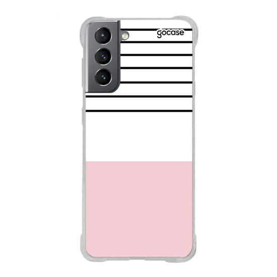 Capinha para celular Linhas Tricolor