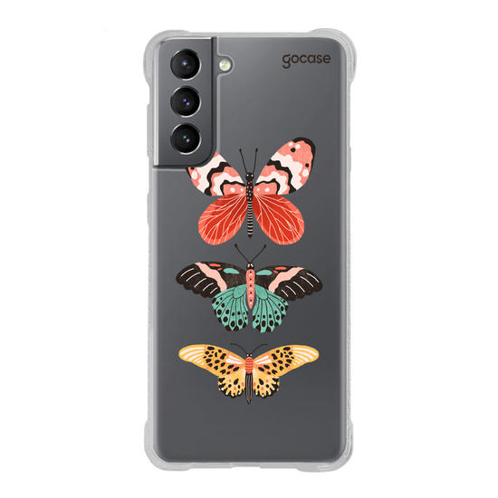 Capinha para celular Trio de Borboletas