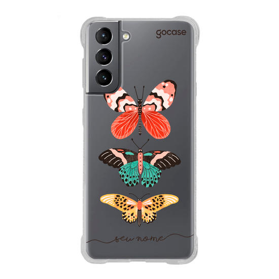 Capinha para celular Trio de Borboletas