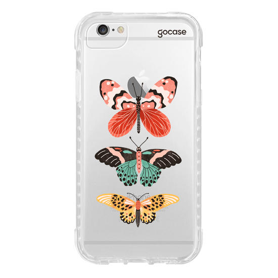 Capinha para celular Trio de Borboletas