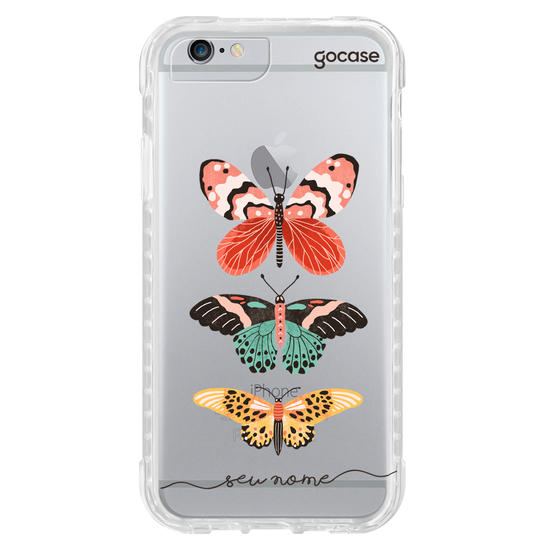 Capinha para celular Trio de Borboletas