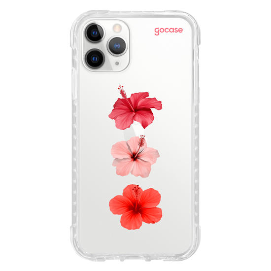 Capinha para celular  Trio Hibisco Tropical