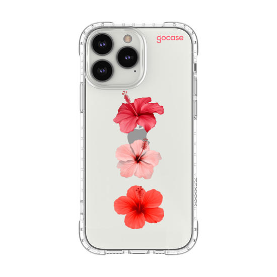 Capinha para celular  Trio Hibisco Tropical