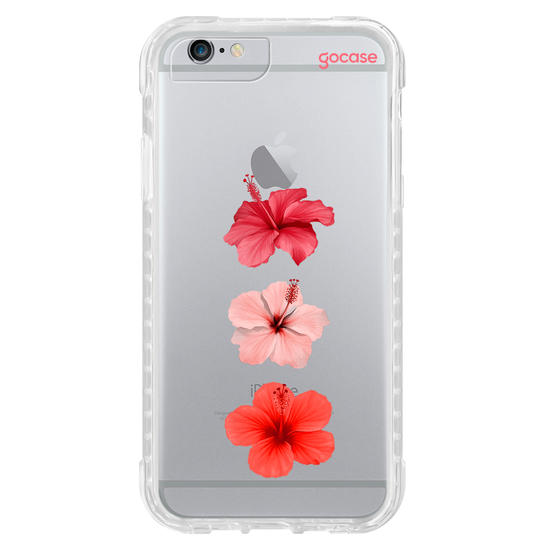 Capinha para celular  Trio Hibisco Tropical
