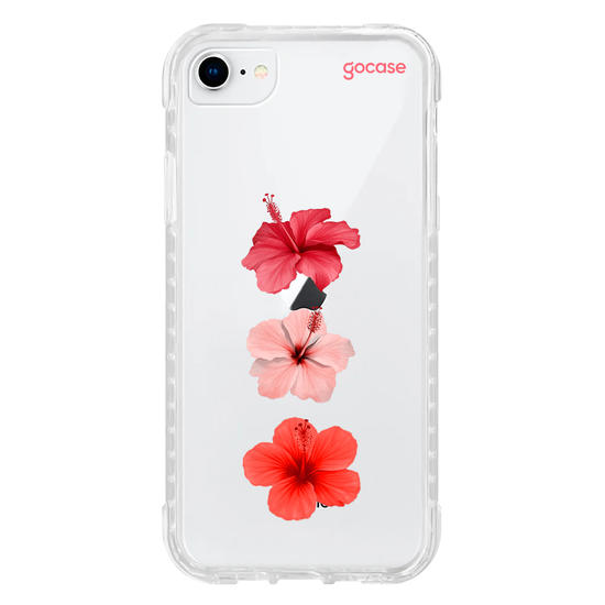 Capinha para celular  Trio Hibisco Tropical