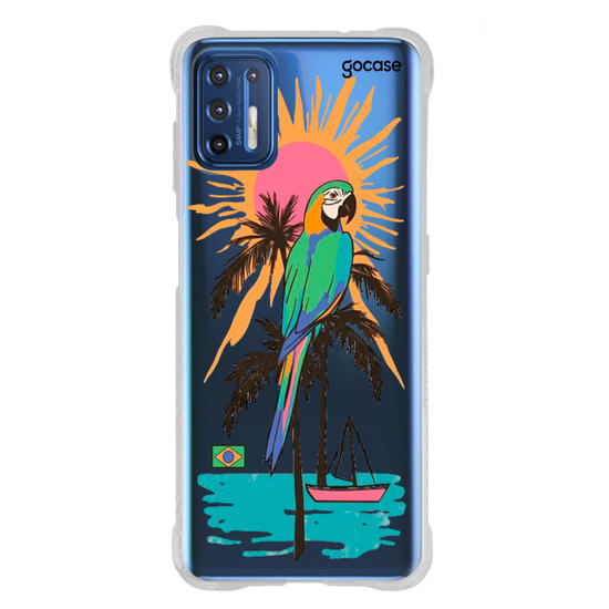 Capinha para celular  Tropical Arara